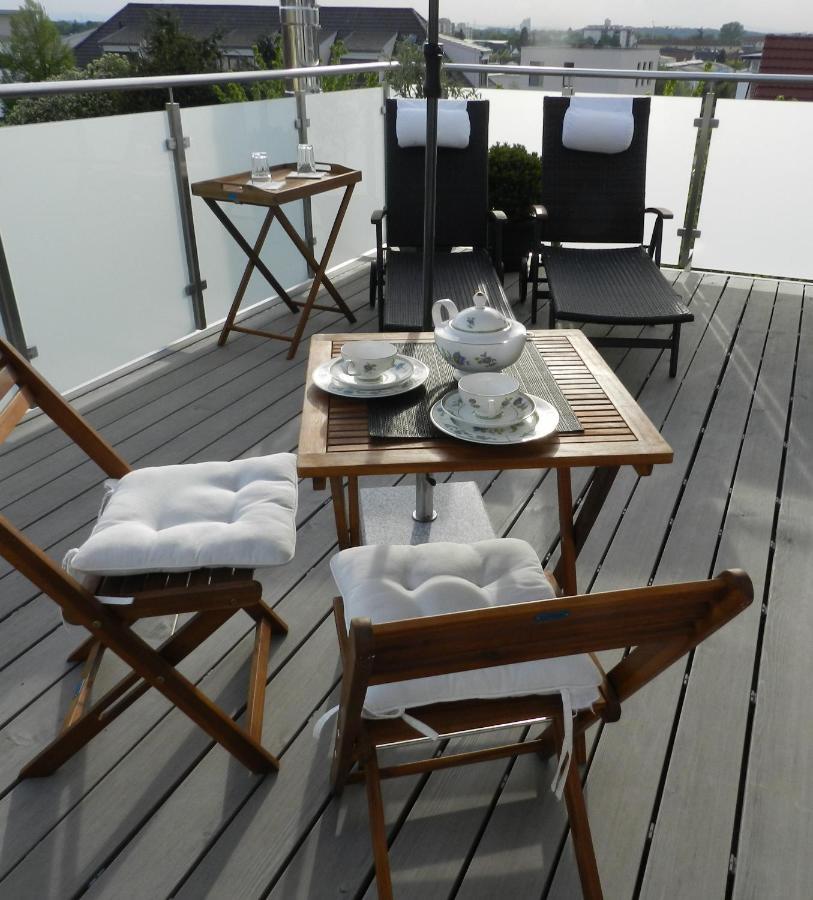 Ferienwohnung Burgenblilck Weinheim Buitenkant foto