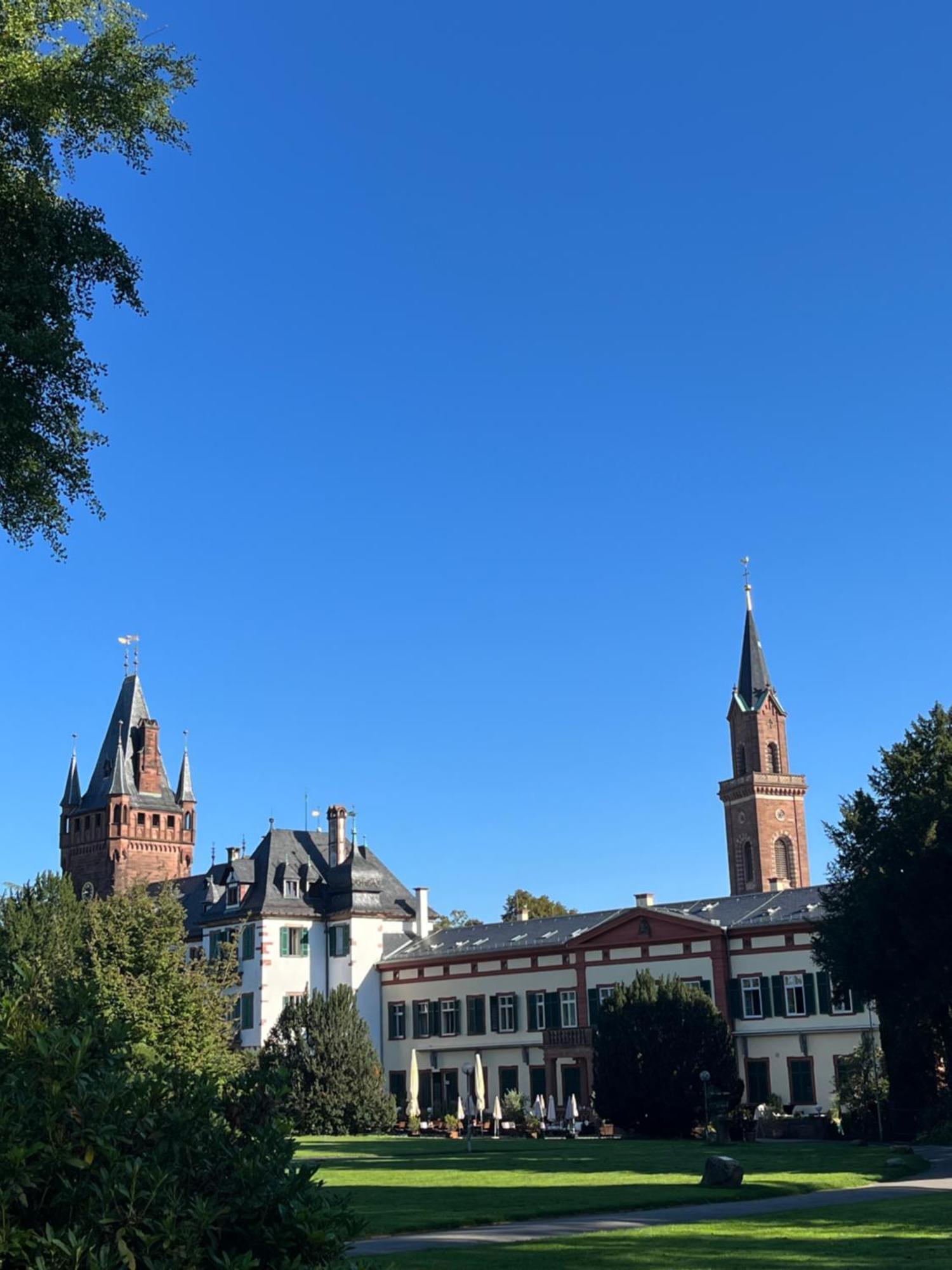 Ferienwohnung Burgenblilck Weinheim Buitenkant foto
